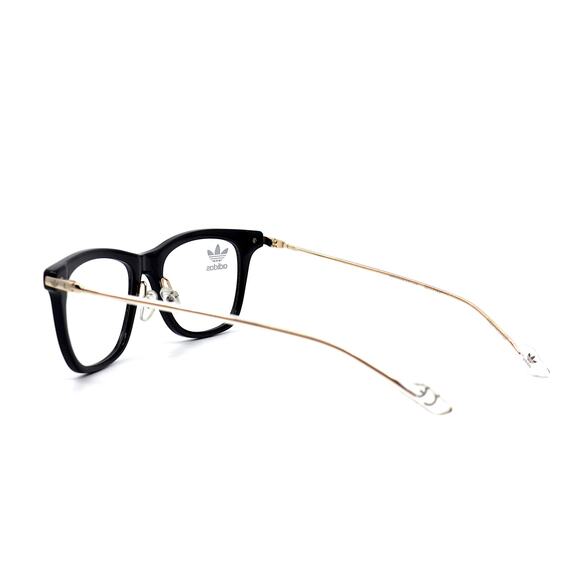 NEW ADIDAS AOK0050.009.120 BLACK GOLD AUTHENTIC EYEGLASSES FRAME - Picture 5 of 9